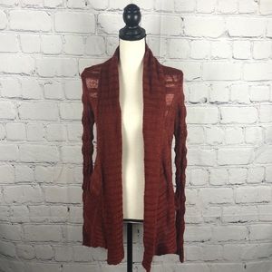 NWOT Element Urban Rust Cardigan Sz Small